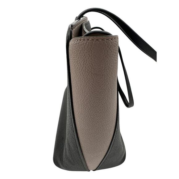 Kate Spade Two Tone Beige/Black Tote Bag - Picture 2 of 6